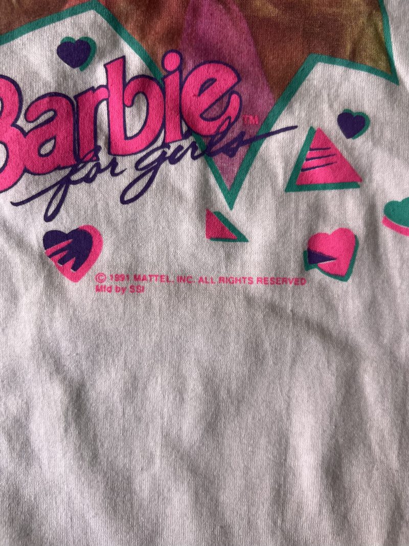 Vintage 1991 Barbie Tee - Image 3
