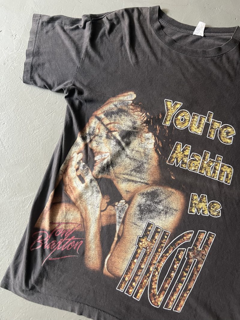 Vintage ‘90s Tony Braxton Bootleg Rap Tee - Image 3