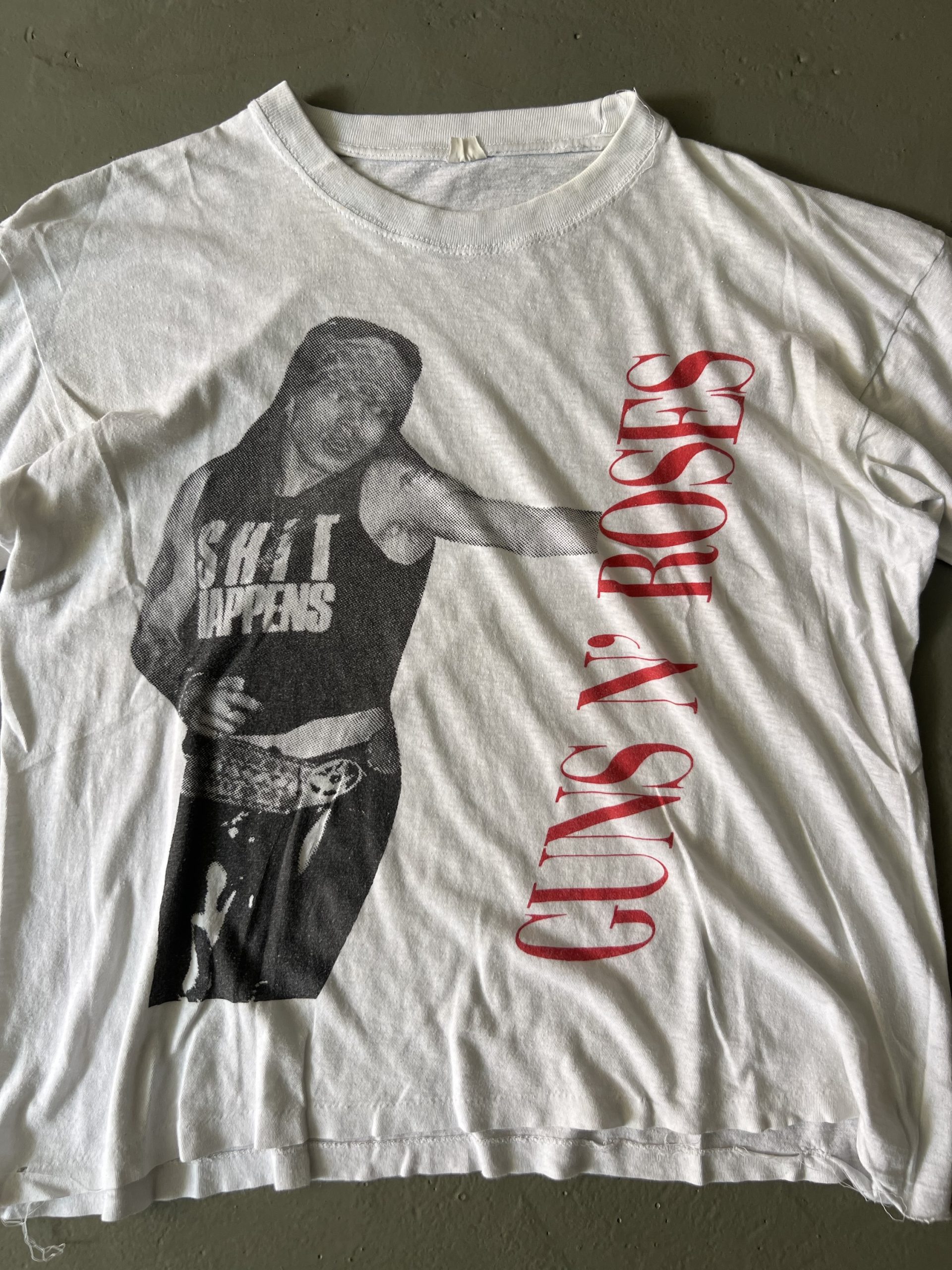 Vintage 80s Gun’s N’ Roses Axl Rose Tee - Image 3