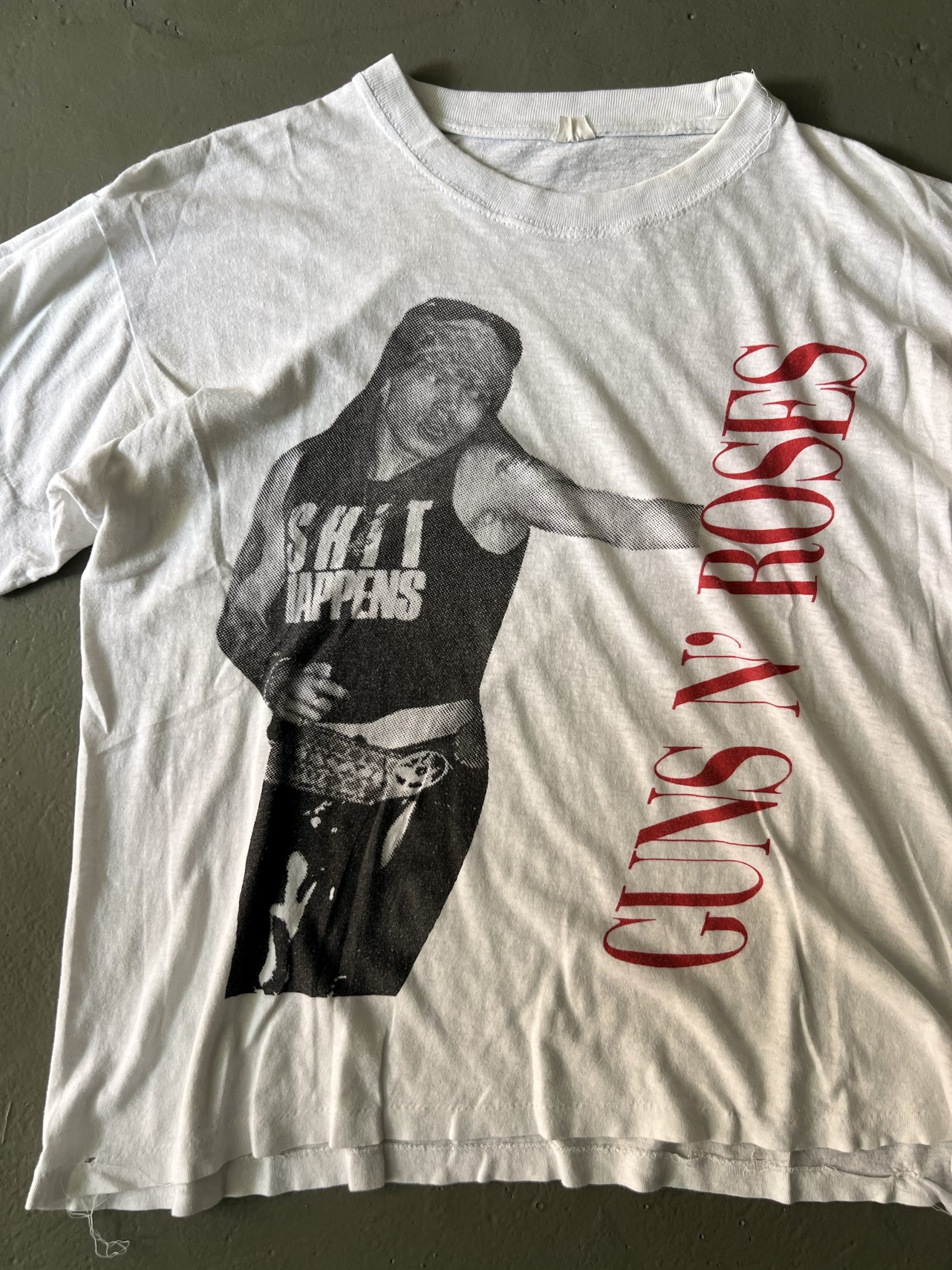 Vintage 80s Gun’s N’ Roses Axl Rose Tee - Image 2