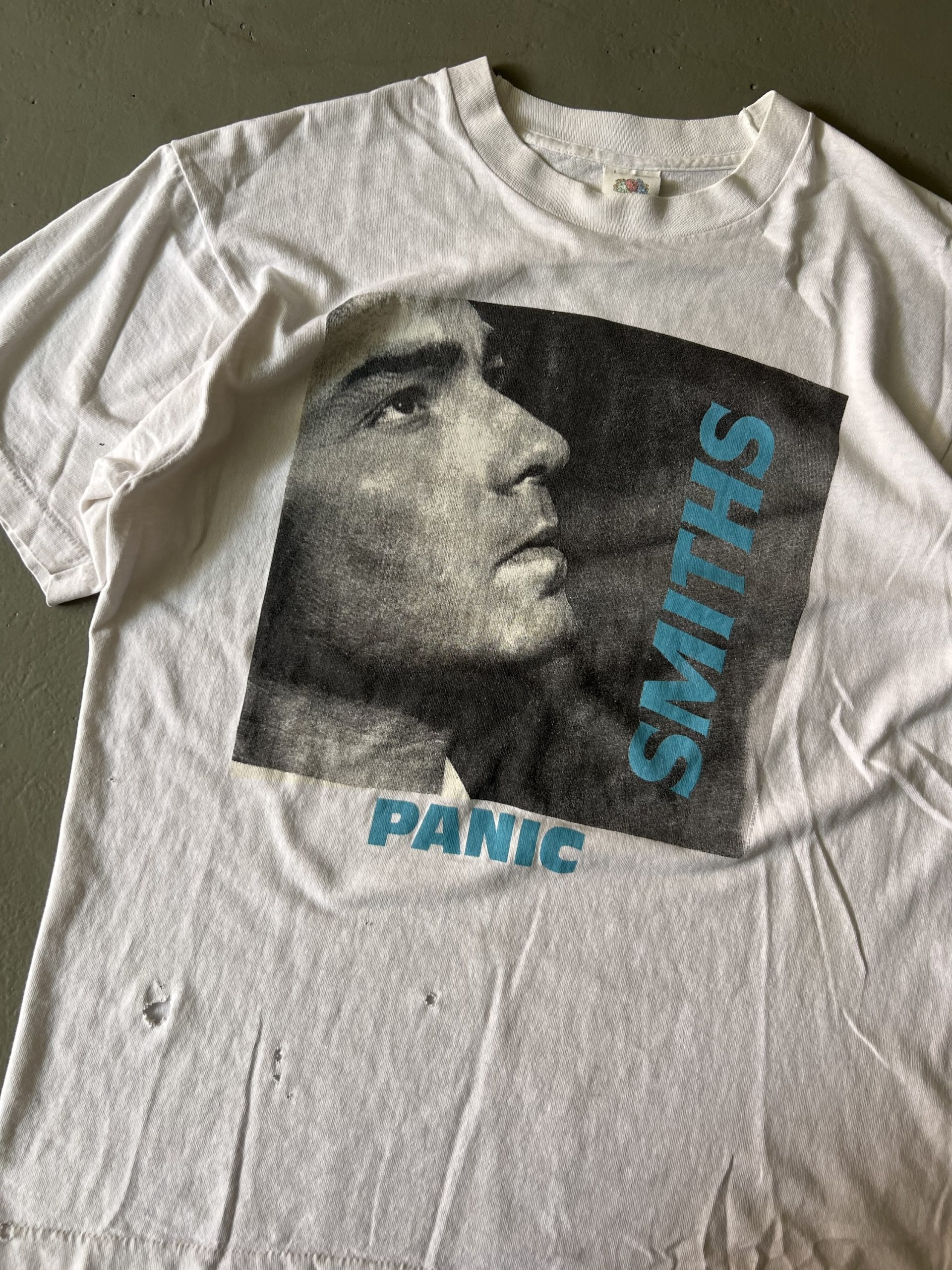 Vintage 1986 The Smiths Panic Tee - Image 3