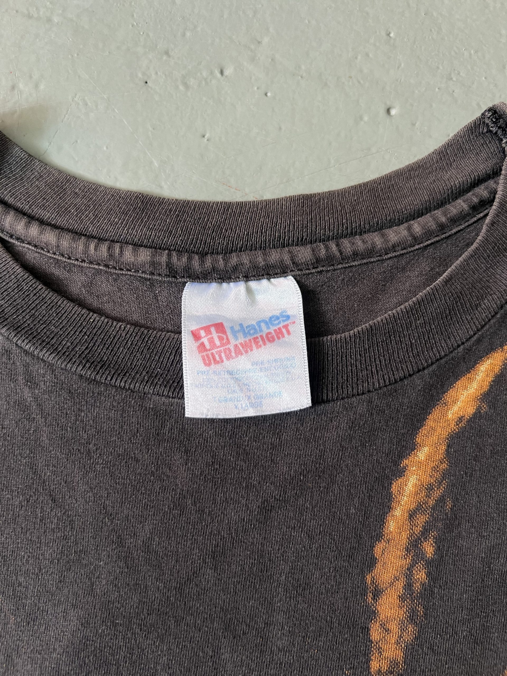 Vintage 1993 Pantera Vulgar Display of Power All Over Print Tee - Image 6