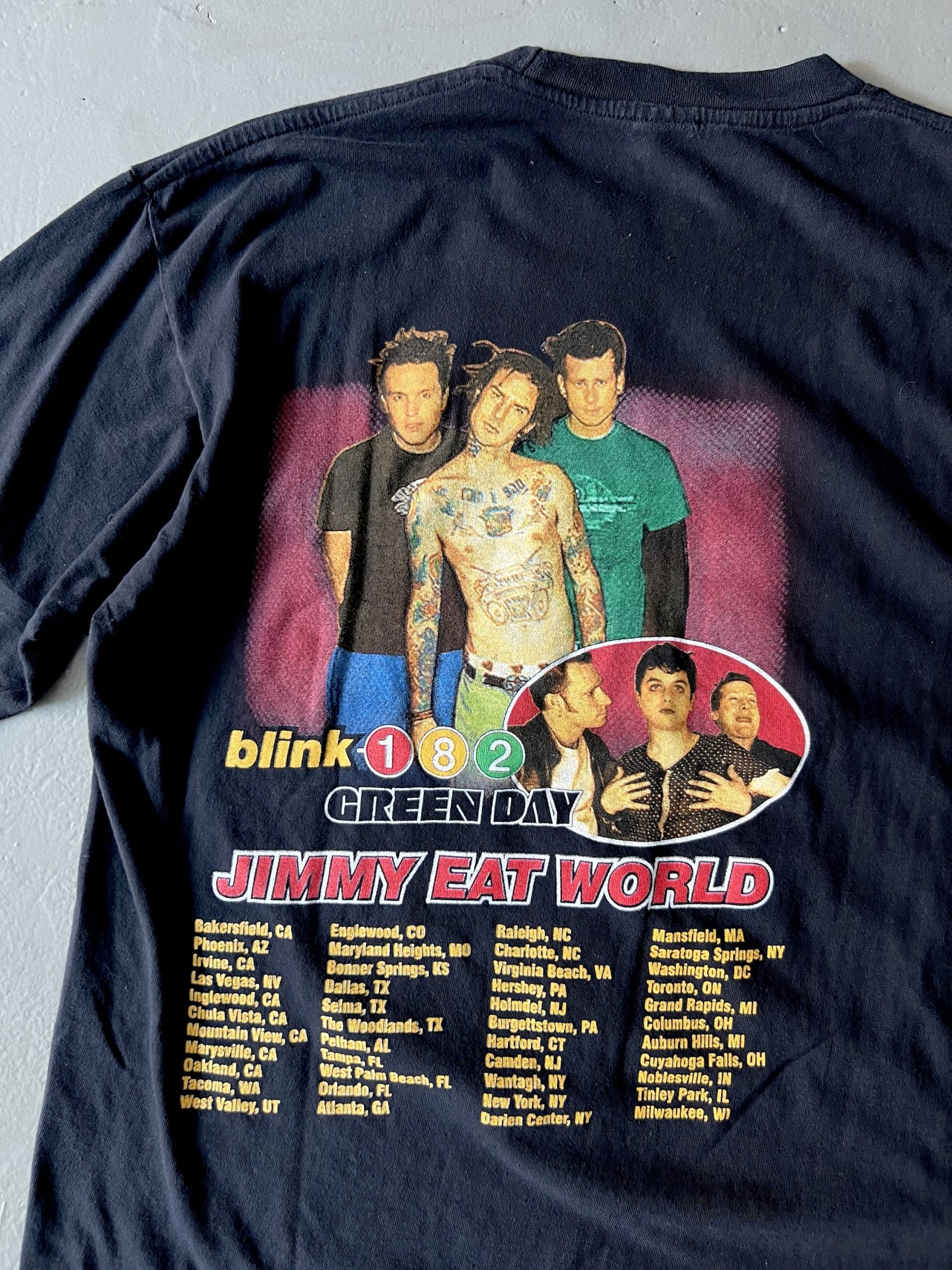 Vintage 2002 Pop Disaster Blink 182, Green Day ft. Jimmy Eat World Parking Lot Bootleg (RARE) - Image 4