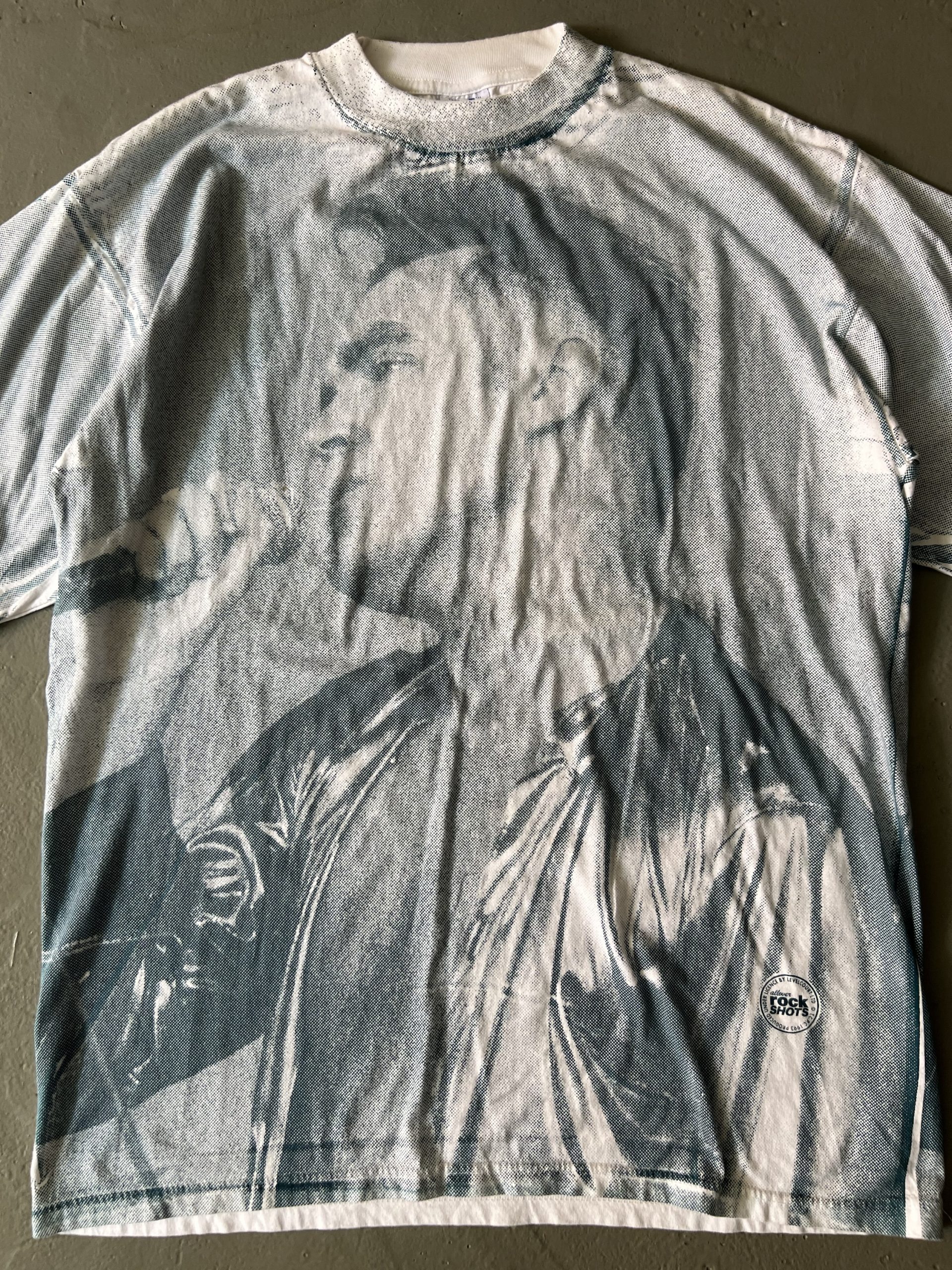 Vintage 90s Morrissey All Over Print Tee - Image 2
