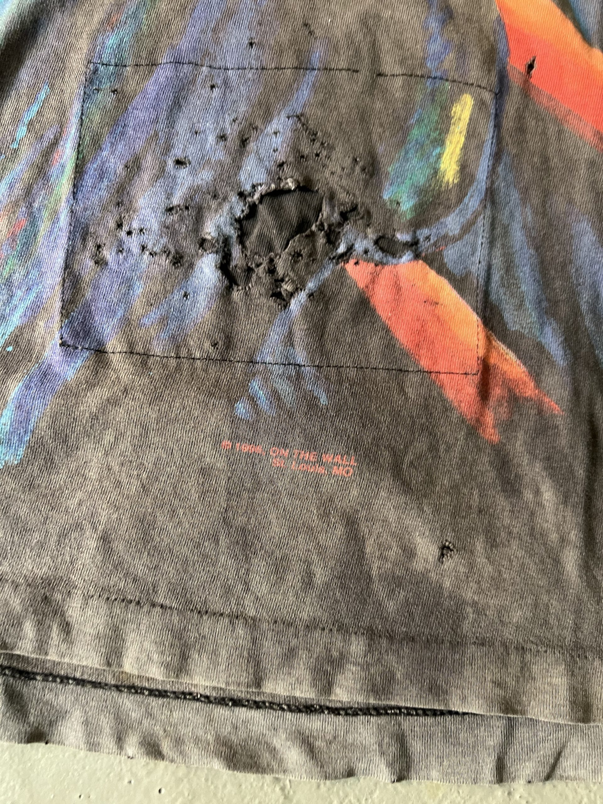 Vintage 1996 Edvard Munch Scream Art Tee - Image 5