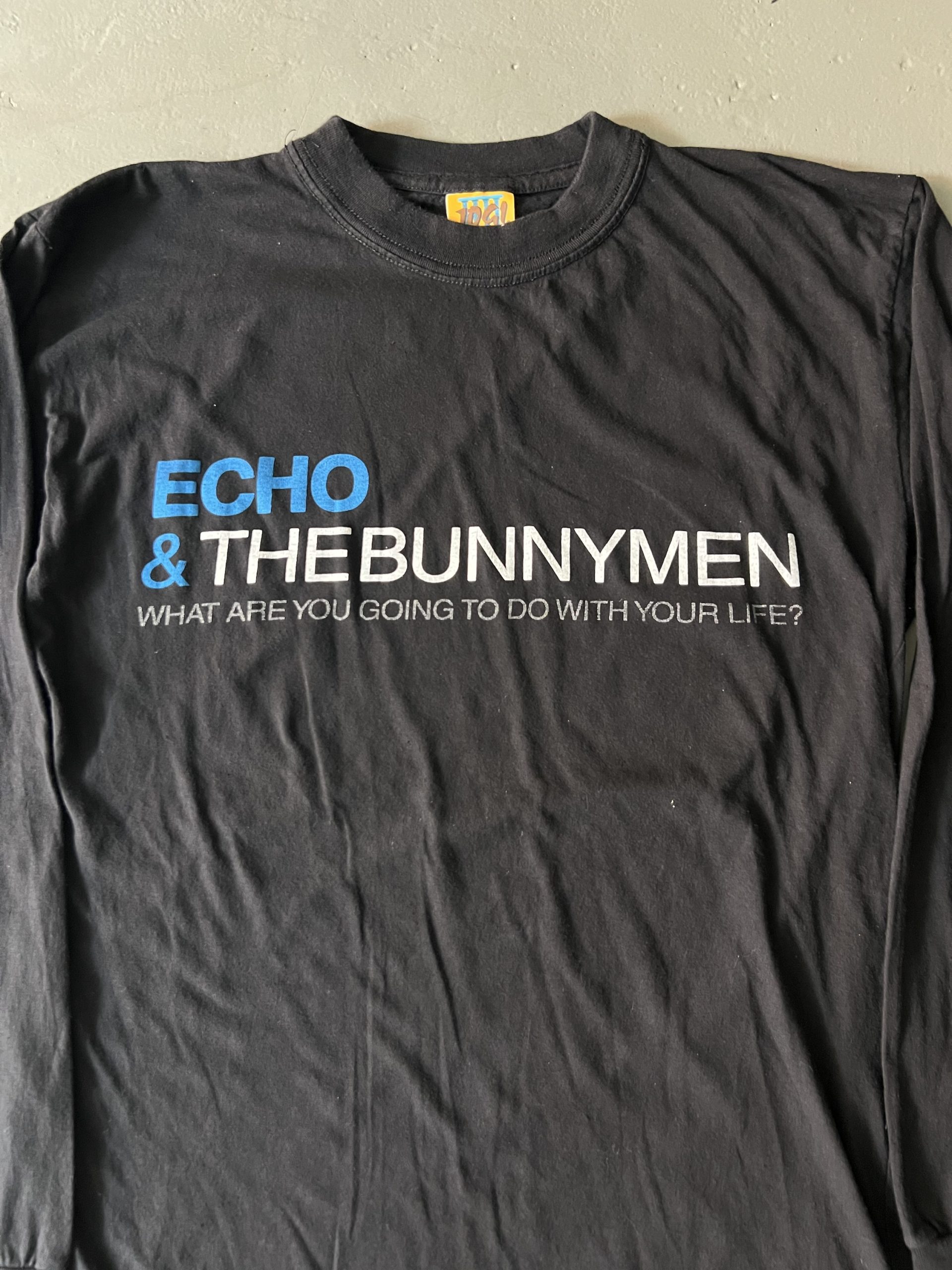 Vintage 1999 Echo & the Bunnymen What Are You Going To Do with Your Life? Euro Tour Long Sleeve - Image 4