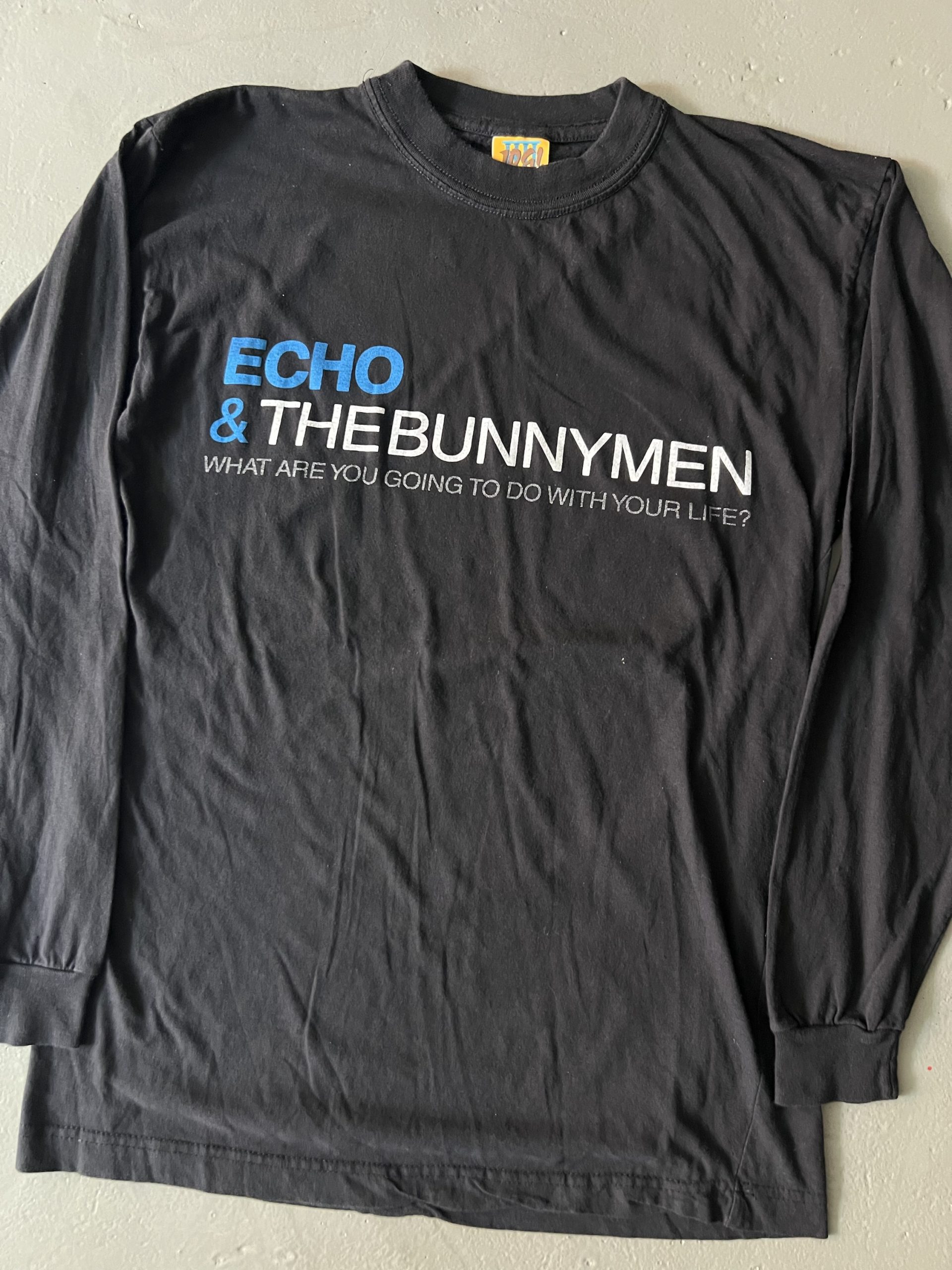 Vintage 1999 Echo & the Bunnymen What Are You Going To Do with Your Life? Euro Tour Long Sleeve - Image 3