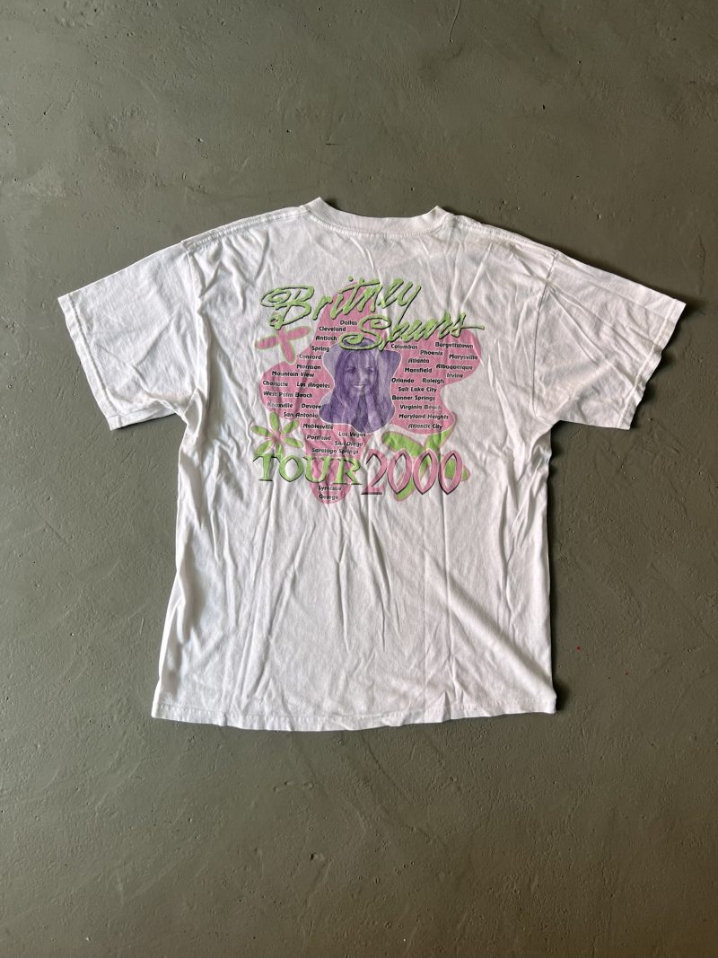 Vintage 2000 Britney Spears “Oops I did it again” Tour Tee - Image 2