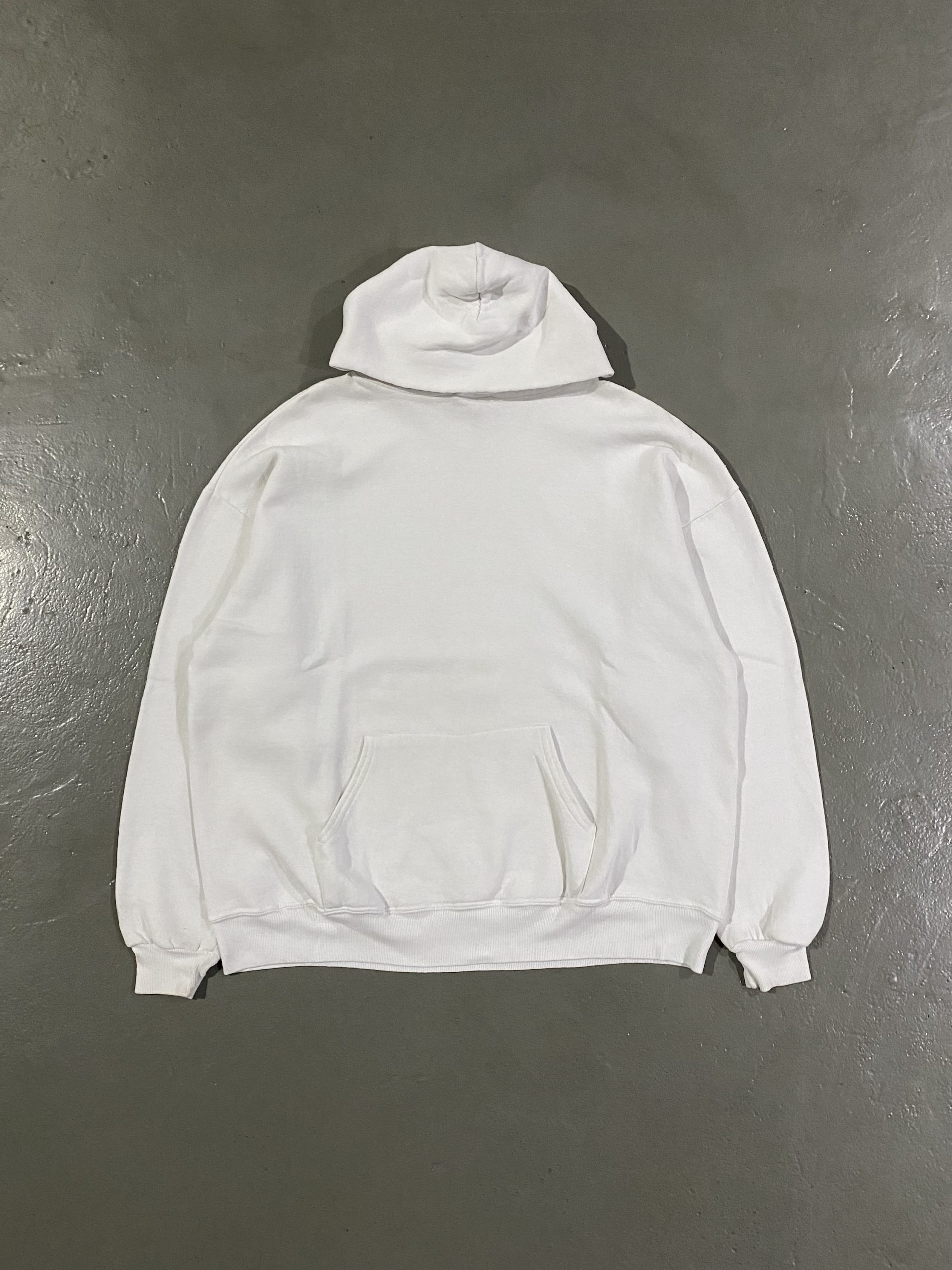Vintage ‘90s Jerzees White Blank Hoodie