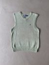Vintage Ralph Lauren Mint Green Knitted Vest