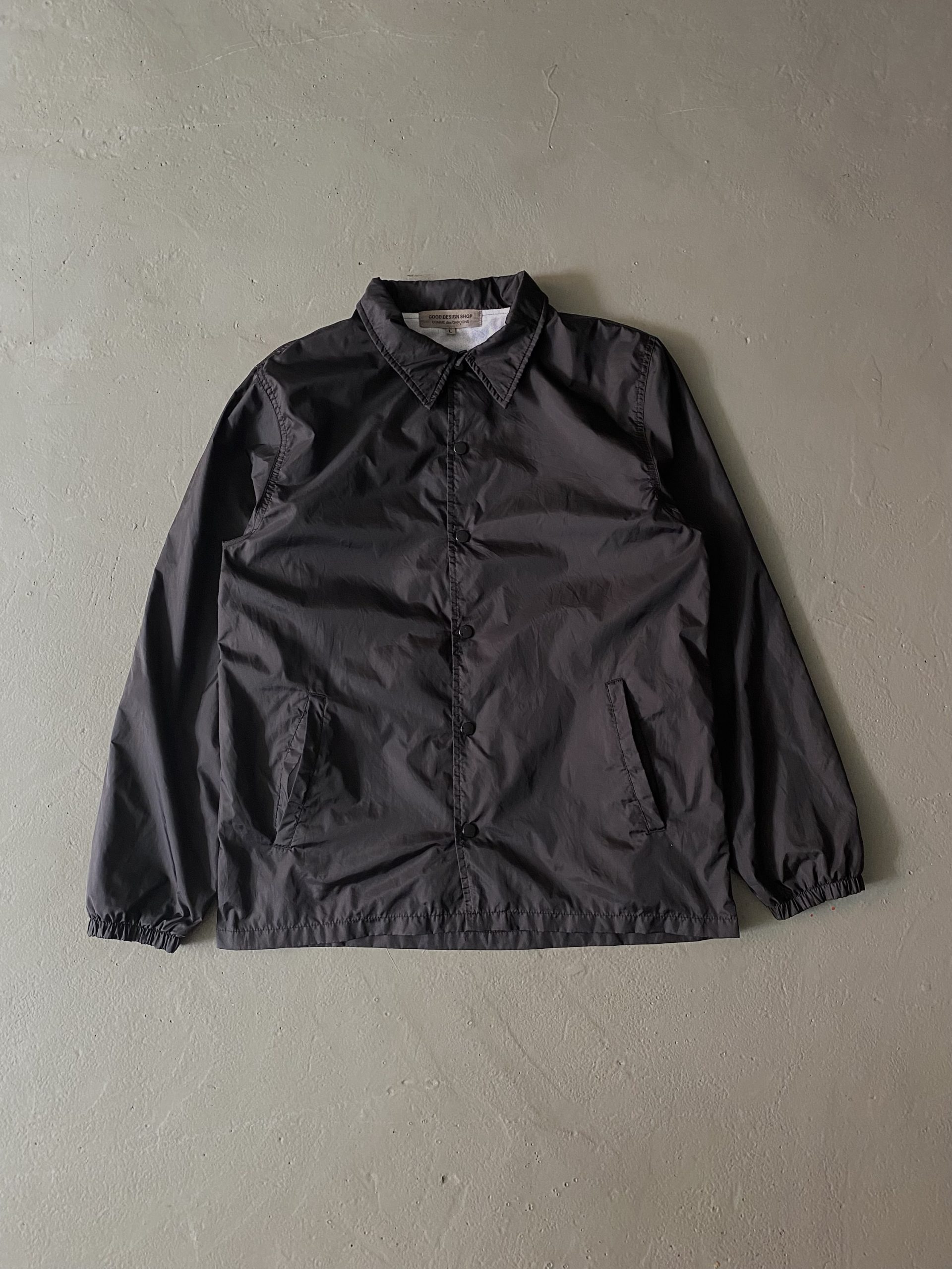 CDG Black Coach Jacket - Image 2